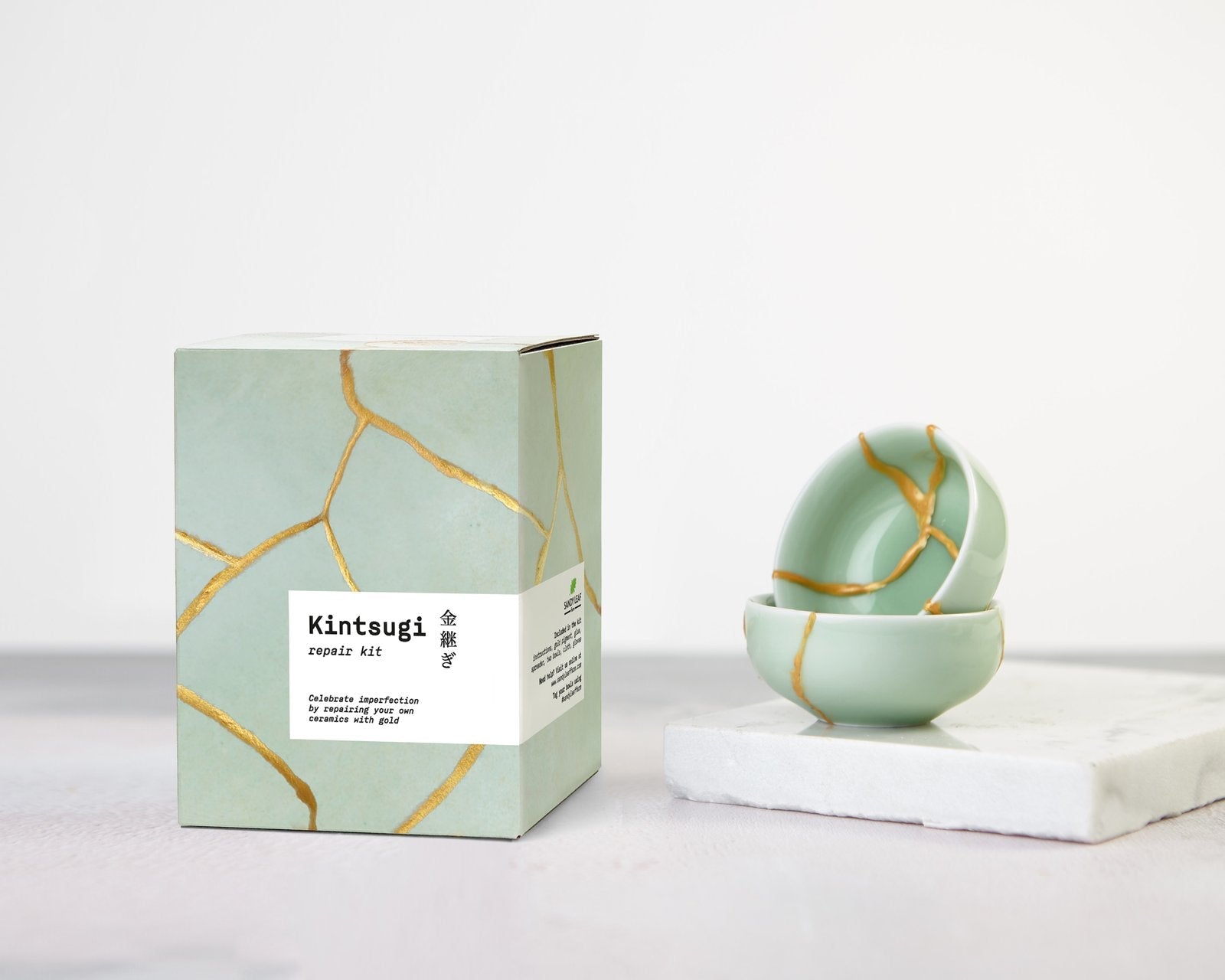Is kintsugi food safe? A gold repaired kintsugi bowl kept for display, not for food