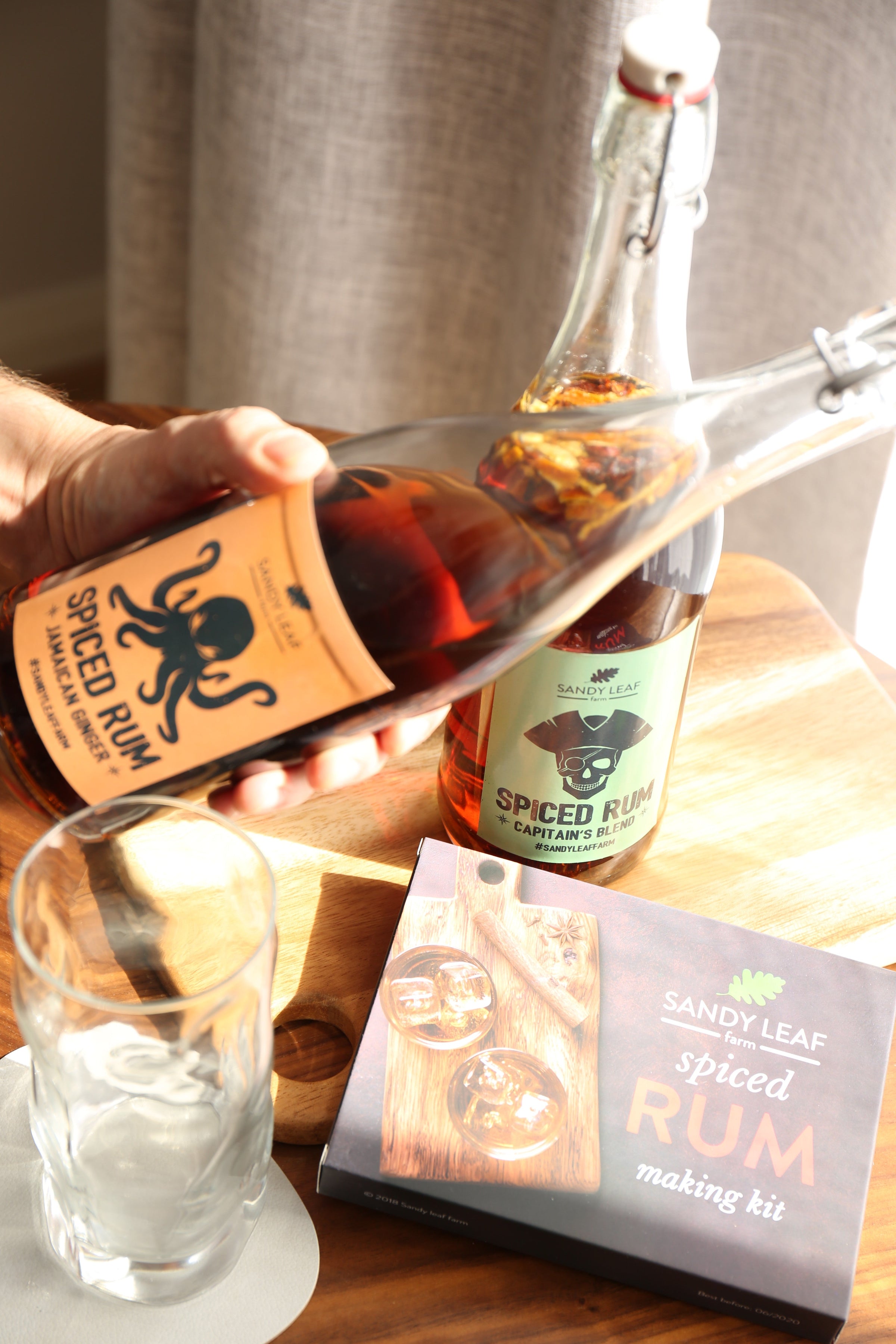 Spiced Rum Kits from Sandy Leaf Farm