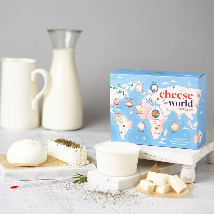Cheese Making Kit - Make Your Own Cheeses of the World